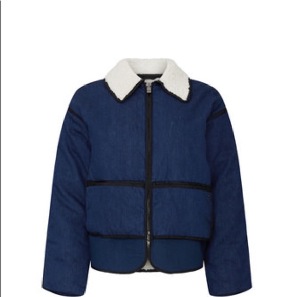 Teddy Padded Denim Jacket - Picture 2 of 2